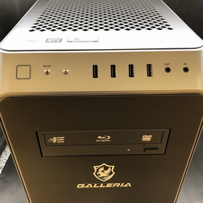 【宇都宮鶴田店】中古  THIRDWAVE GALLERIA SK(Intel Core i5 10400F/16GB/SSD1TB/BD-RE/NVIDIA GeForce RTX 2060 SUPER 8GB/W11H64 MAR) 180607 