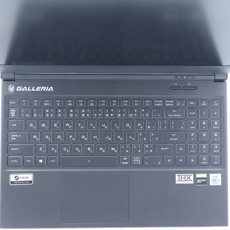 中古 THIRDWAVE GALLERIA GCL1650TGF(Intel Core i5 10300H/16GB DDR4
