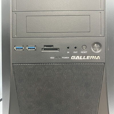 【新潟店】中古  THIRDWAVE GALLERIA KT(Intel Core i7 9700K/32GB/SSD500GB/DVDマルチ/NVIDIA GeForce RTX 2070 8GB/W11H64 MAR) 179620 