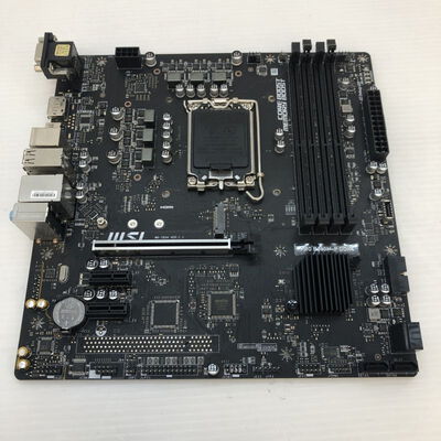 【徳島住吉店】中古  MSI PRO B660M-G DDR4 (B660 1700 mATX DDR4) 150365 