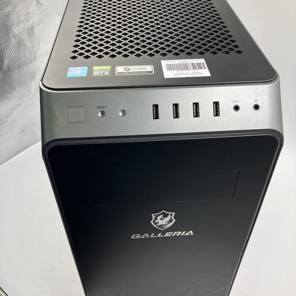 中古 THIRDWAVE GALLERIA XA7C-R37 (i7 12700/16GB/SSD1TB/RTX3070