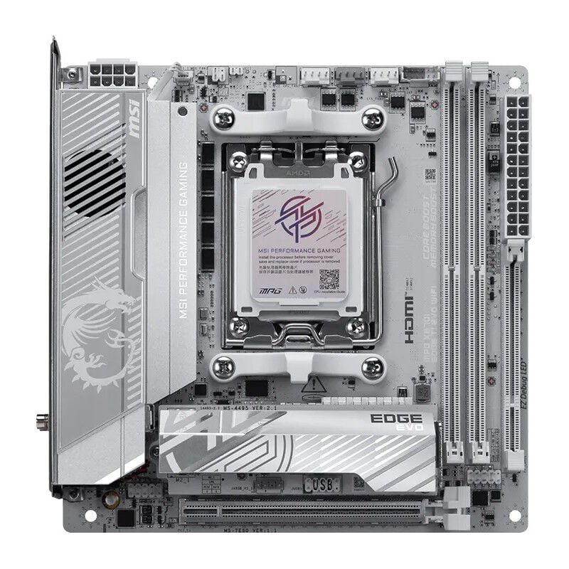 MSI MPG X870I EDGE TI EVO WIFI (X870 AM5 Mini-ITX) ｜ パソコン通販