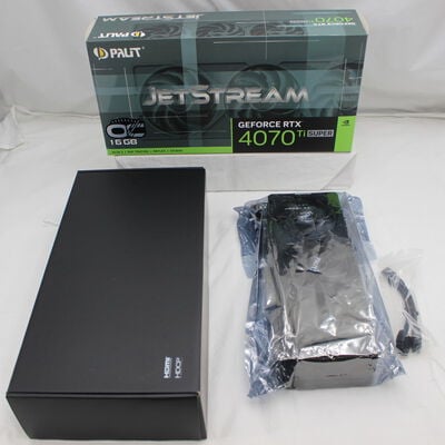【通販センター】中古  Palit NED47TSS19T2-1043J JetStream OC (RTX4070Ti SUPER 16GB) 164254 