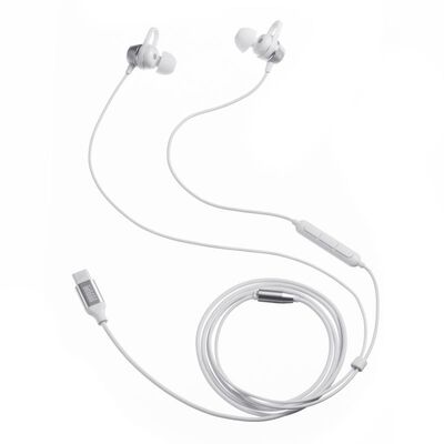 サンワサプライ  MM-HSTC05W USB Type-Cイヤホンマイク（ホワイト） 