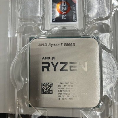 【熊本浜線店】中古  AMD Ryzen 7 5800X (AM4/3.8/36M/C8/T16/105W) 143915 