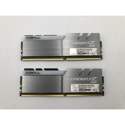 【水戸赤塚店】中古  G.Skill F4-3200C16D-16GTZRX (DDR4 PC4-25600 8GB 2枚組) 4680003365 