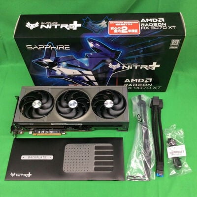 【川崎店】中古  SAPPHIRE NITRO+ Radeon RX 9070 XT GAMING OC 16GB (RX9070XT 16G) 176946 