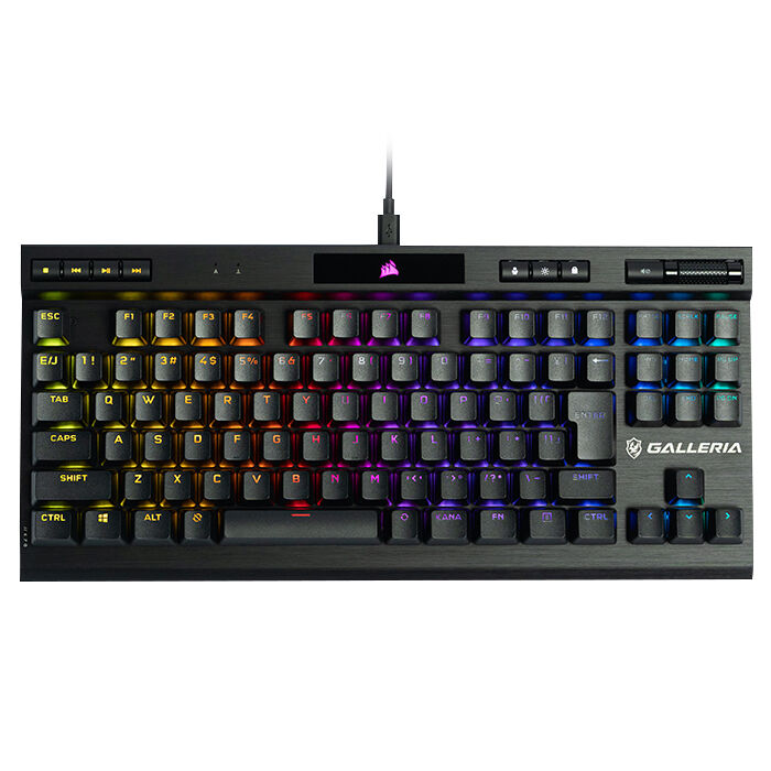 Corsair K70 TKL CS BLK-MX SPEED-RGB/GAL ｜ パソコン通販の