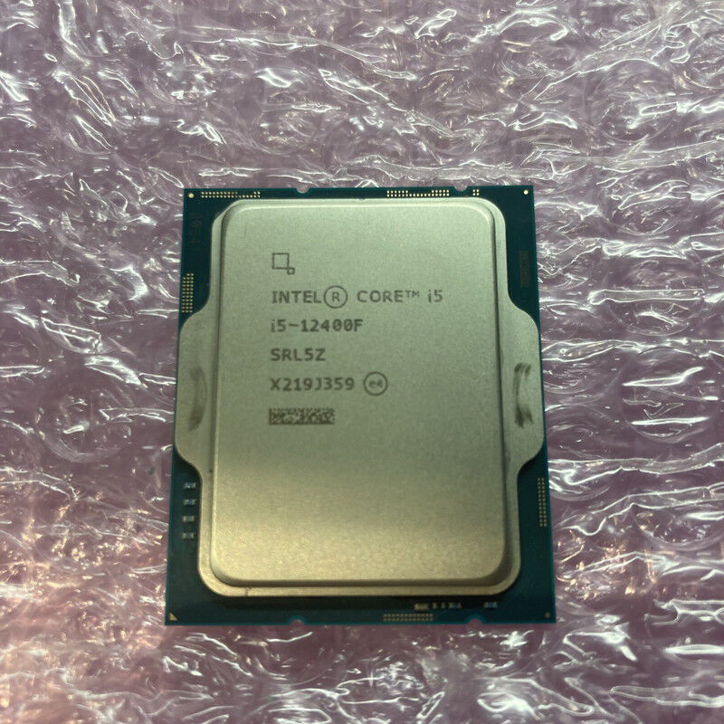 Intel Core i5-12400F　※1時間限定値引き中！ Intel 〔中古〕インテル® Core™ i5-12400F プロセッサー BOX