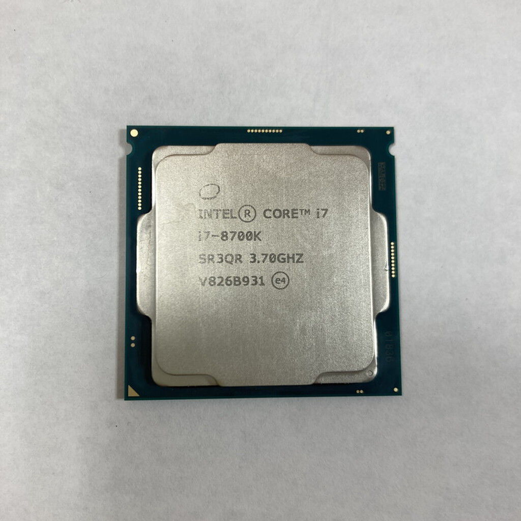 中古 INTEL Core i7 8700K (1151/3.70GHz/12M/C6/T12) 136197 （322999