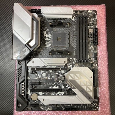【富士青葉店】中古  ASRock B550 Steel Legend (B550 AM4 ATX DDR4) 142936 