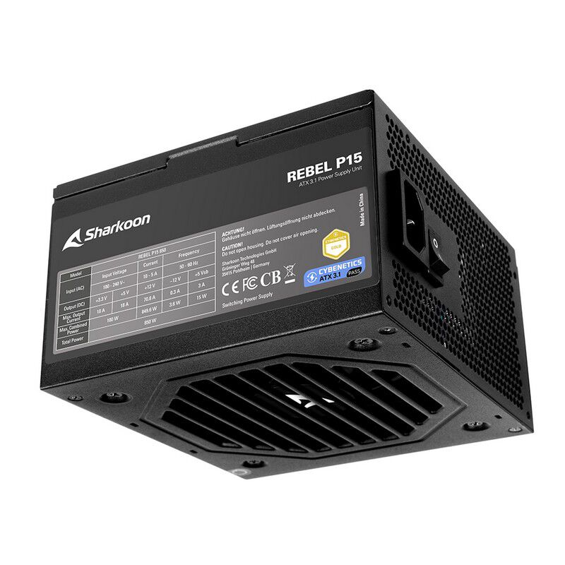 Sharkoon Rebel P15 850 GOLD (850W) ｜ パソコン通販のドスパラ【公式】