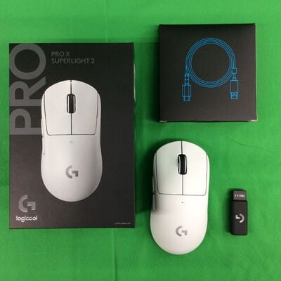 【川崎店】中古  Logicool PRO X SUPERLIGHT 2 (G-PPD-004-WL-WH) 3170007098 
