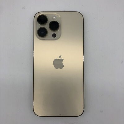 【宇都宮鶴田店】中古  【SoftBank版SIMフリー】Apple iPhone14 Pro Max 6.7インチ 256GB (ゴールド) MQ9D3J/A 155076 