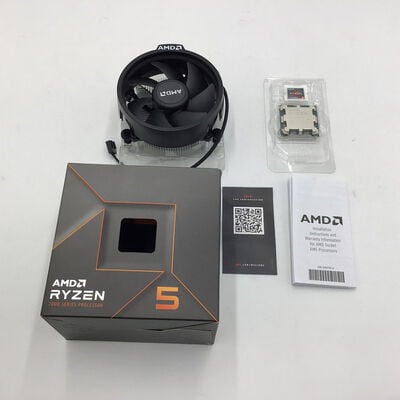 【白山FM松任店】中古  AMD Ryzen 5 7500F (AM5/3.7GHz/38M/C6/T12/65W) 187425 