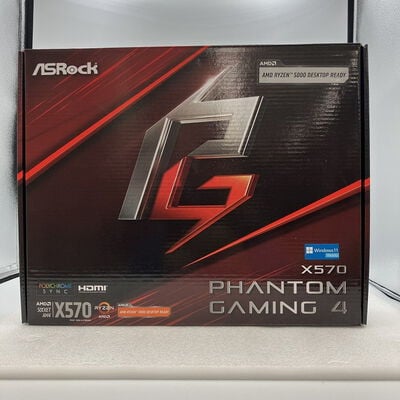 【新潟店】中古  ASRock X570 Phantom Gaming 4 (X570 AM4 ATX DDR4) 140055 