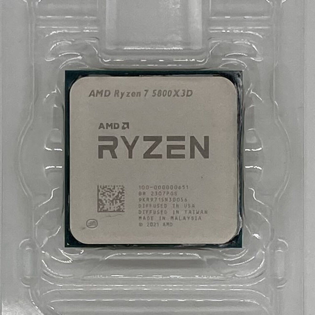 中古 AMD Ryzen 7 5800X3D (AM4/3.4/100M/C8/T16/105W） 150181