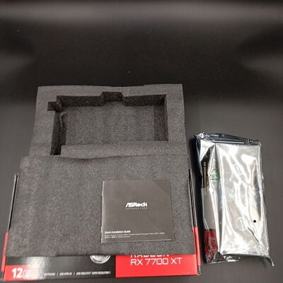 【大須店】中古  ASRock RX7700XT CL 12GO RX7700XT Challenger OC (RX7700XT 12G) 162739 