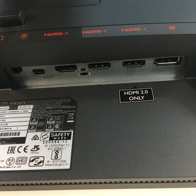 【博多店】中古  BenQ ZOWIE XL2411K-JP (24イン フルHD TN 144Hz) 3310006537 