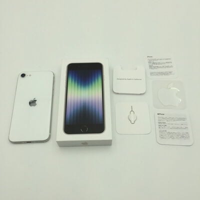 【神戸・三宮店】中古  Apple iPhoneSE 4.7インチ (第2世代/2020) 64GB (ホワイト) 国内版SIMロックフリー MHGQ3J/A 新パッケージ版 146154 