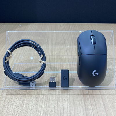 【甲府飯田店】中古  Logicool PRO X SUPERLIGHT 2 Wireless Gaming Mouse G-PPD-004WL-BK (ブラック) 4720001466 