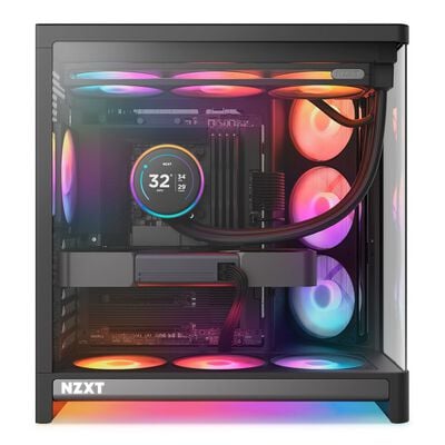 NZXT  H6 RGB+ 2026 Black CC-H62FB-P1 (ATX ガラス ブラック) 