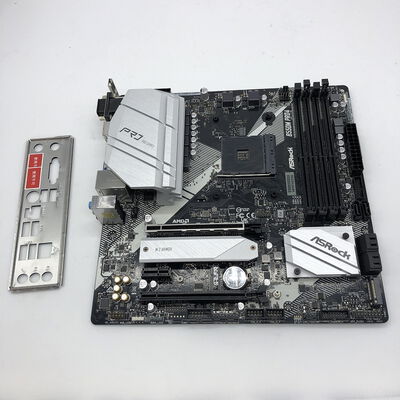 【宇都宮鶴田店】中古  ASRock B550M Pro4 (B550 AM4 mATX DDR4) 142938 