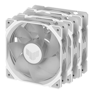 ASUS  TUF Gaming TR120 ARGB Reverse Fan - Triple Pack ホワイト (TUF GAMING TR120 FAN ARGB REVERSE WHITE 3IN1) 