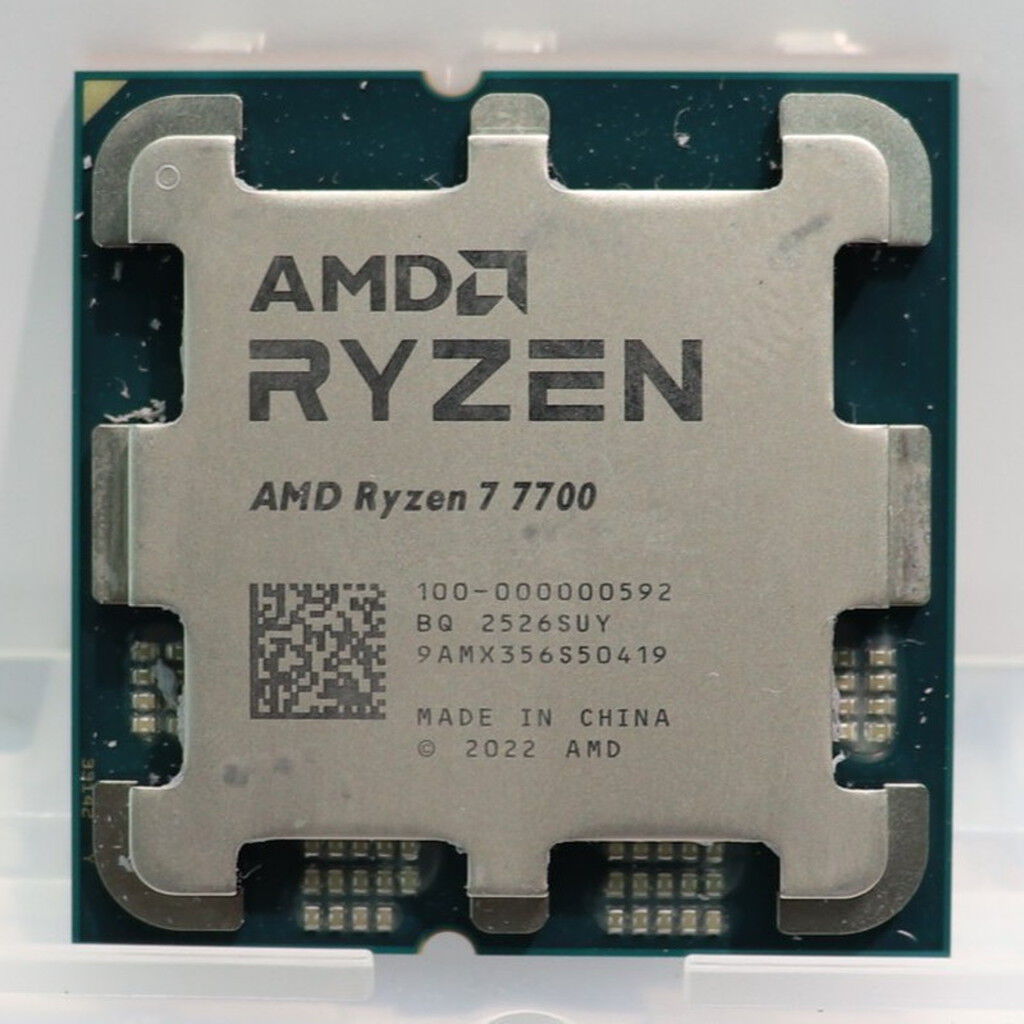 中古 AMD Ryzen 7 7700 (AM5/3.8GHz/40M/C8/T16/65W) 1460024624