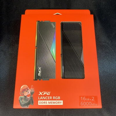 【横浜駅前店】中古  ADT AX5U6000C3016G-DCLARBK-DP(DDR5-6000 16GBx2) 3400009375 