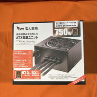 中古  玄人志向 KRPW-BK750W/85+ (ATX 750W 80+B P) 3280021593 