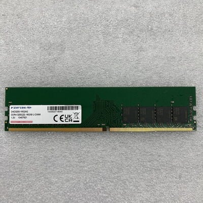 【京都店】中古  PC4-25600 16GB デスクトップ用(DDR4-3200) 140728 
