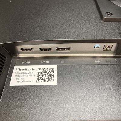 【広島店】中古  Viewsonic VX2728J2-2K-7 (27"W 2H1DP 240Hz WQHD) 3320005312 