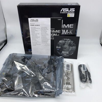 【宇都宮鶴田店】中古  ASUS PRIME A520M-K(A520 AM4 mATX DDR4) 5280001304 