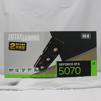 中古  ZOTAC GAMING GeForce RTX 5070 SOLID ZT-B50700D-10P（RTX5070 12GB） 3480039626 