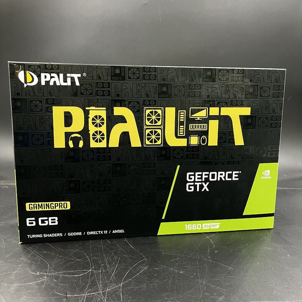 【中古】NVIDIA GeForce RTX 1660 Palit製 中古】Palit GeForce GTX 1660 Ti StormX 6GB（NE6166T018J9