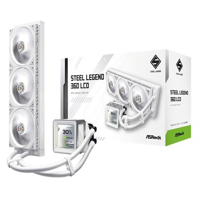 ASRock  Steel Legend 360 LCD (360mm ホワイト) 