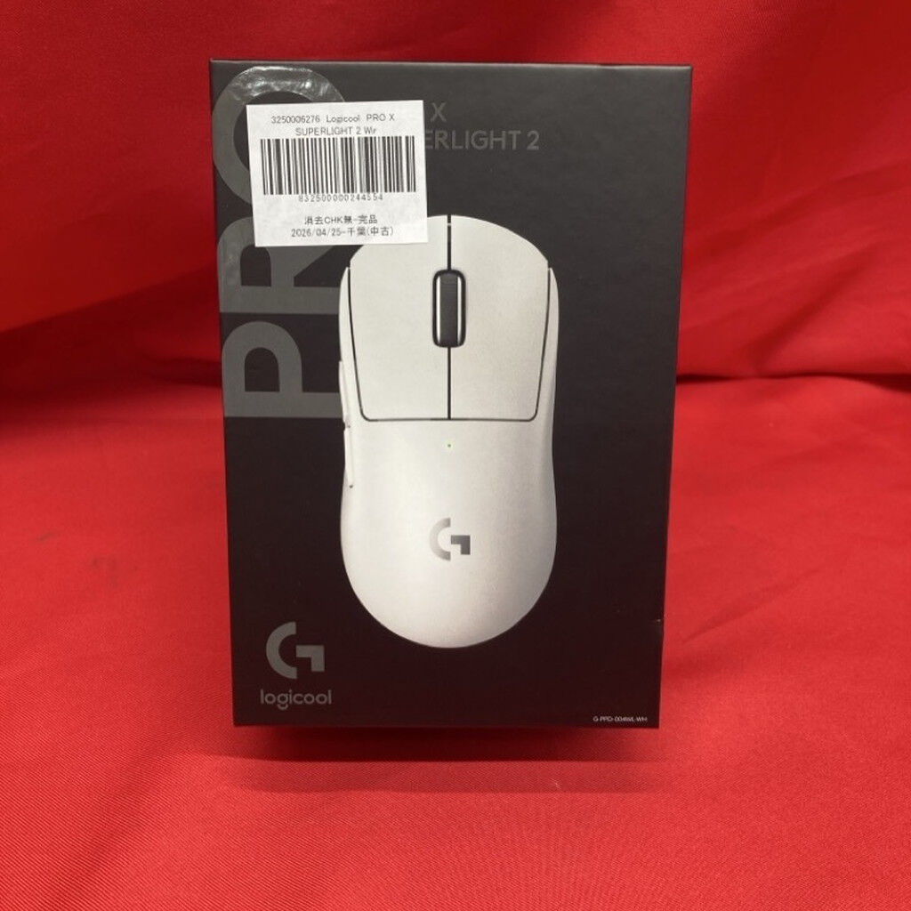 中古 Logicool PRO X SUPERLIGHT 2 Wireless Gaming Mouse G-PPD-004WL