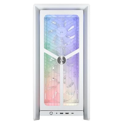 Corsair  FRAME 4000X RS White CC-9011303-WW (E-ATX ガラス ホワイト) 