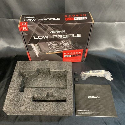 【横浜駅前店】中古  ASRock RX550 LP 4G (Radeon RX550 4GB GDDR5 1H1P) 199771 