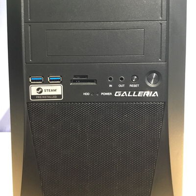 【松山環状枝松店】中古  THIRDWAVE GALLERIA KT(Intel Core i9 9900KF/16GB/SSD1TB/DVDマルチ/NVIDIA GeForce RTX 2080 SUPER 8GB/W11H64 MAR) 182342 