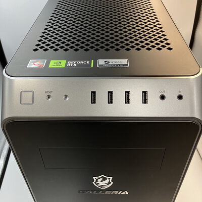 【新潟店】中古  THIRDWAVE GALLERIA RM7R-R46T(Ryzen 7 5700X/32GB/SSD2TB+1TB/なし/RTX4060Ti 8GB/W11H) 3290007321 