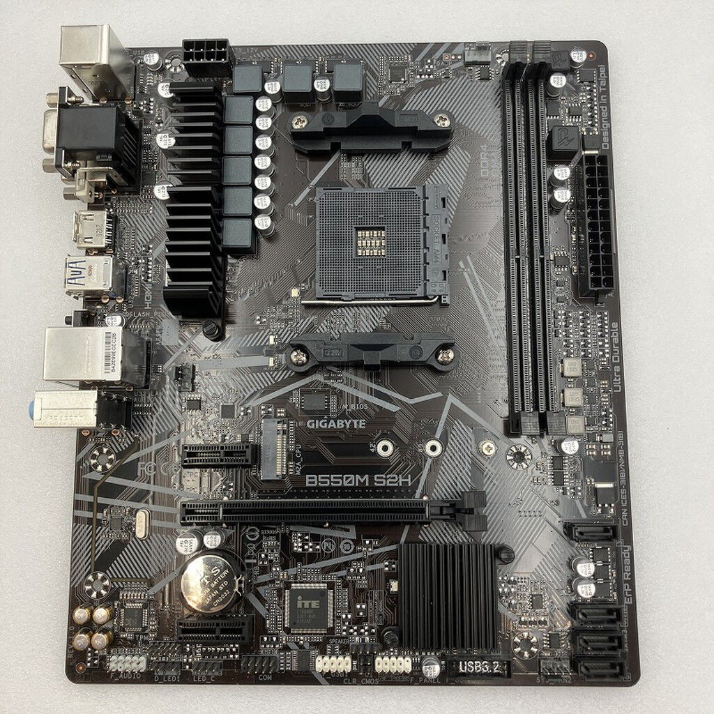 中古 GIGABYTE B550M S2H (B550 AM4 mATX DDR4) 142920 （310434