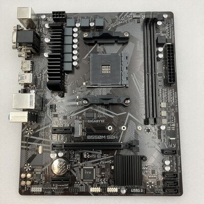【新潟店】中古  GIGABYTE B550M S2H (B550 AM4 mATX DDR4) 142920 