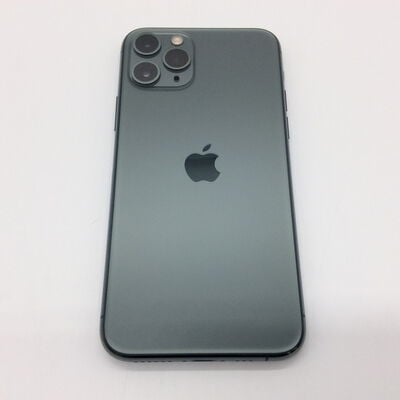 【浜松店】中古  【SoftBank】 Apple iPhone11 Pro 5.8インチ 256GB (ミッドナイトグリーン) MWCC2J/A 140672 