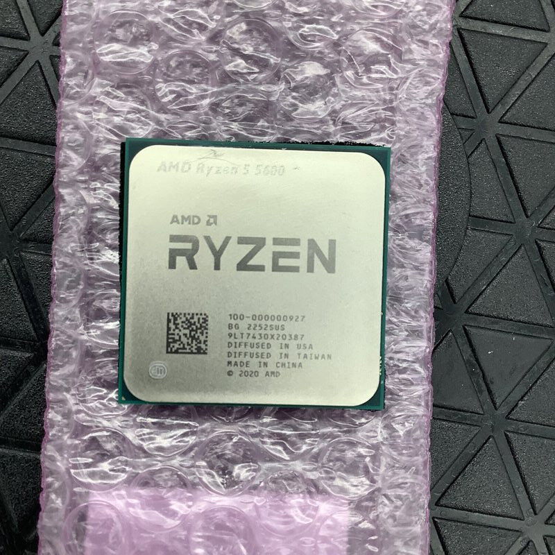 中古 AMD Ryzen 5 5600 (AM4/3.6GHz/35M/C6/T12/65W) 150183 （402676