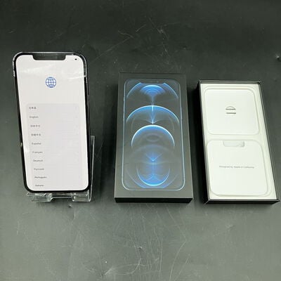 【大須店】中古  Apple iPhone12 Pro Max 6.7インチ 256GB (パシフィックブルー) 国内版SIMロックフリー MGD23J/A 144068 