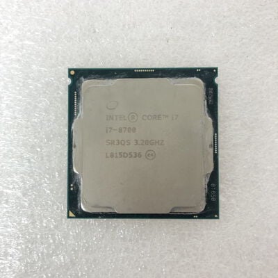 【甲府飯田店】中古  INTEL Core i7 8700 (1151/3.20GHz/12M/C6/T12) 136198 