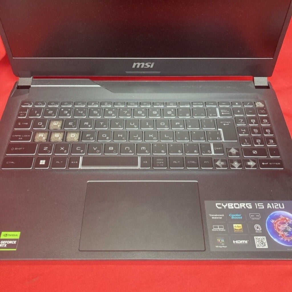 中古 MSI Cyborg 15 A12UC 3250006231 （351881） ｜ パソコン通販の