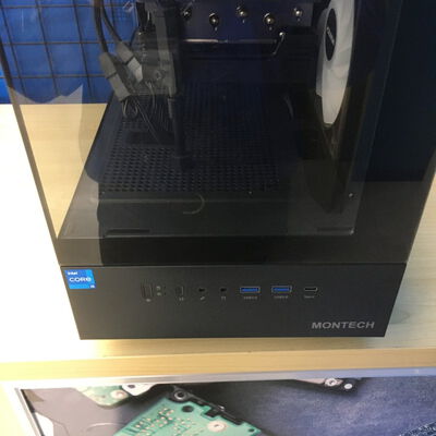 【博多店】中古  自作パソコン (i5 14400F/32GB/SSD1TB/HDD4TB/RTX4070 Ti SUPER/OSなし) 3310006337 
